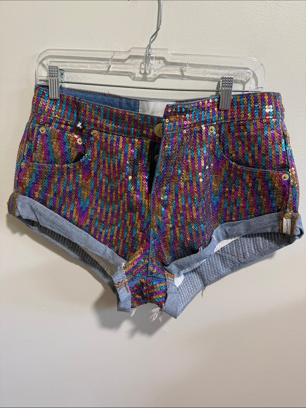NWT! One Teaspoon Bandit Low-Waist Denim Shorts Size 26